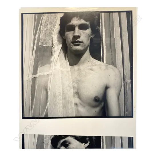 Peter Hannken (1958-) 'Self-portrait', 1978